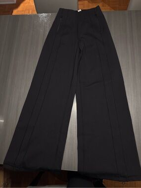 Wide Leg Women's Pants in Black